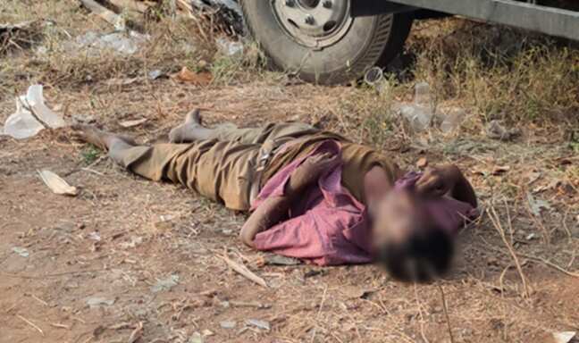 கோவையில் பிரேக் பிடிக்காமல் சென்ற லாரி மோதி ஓட்டுநர் பலி!