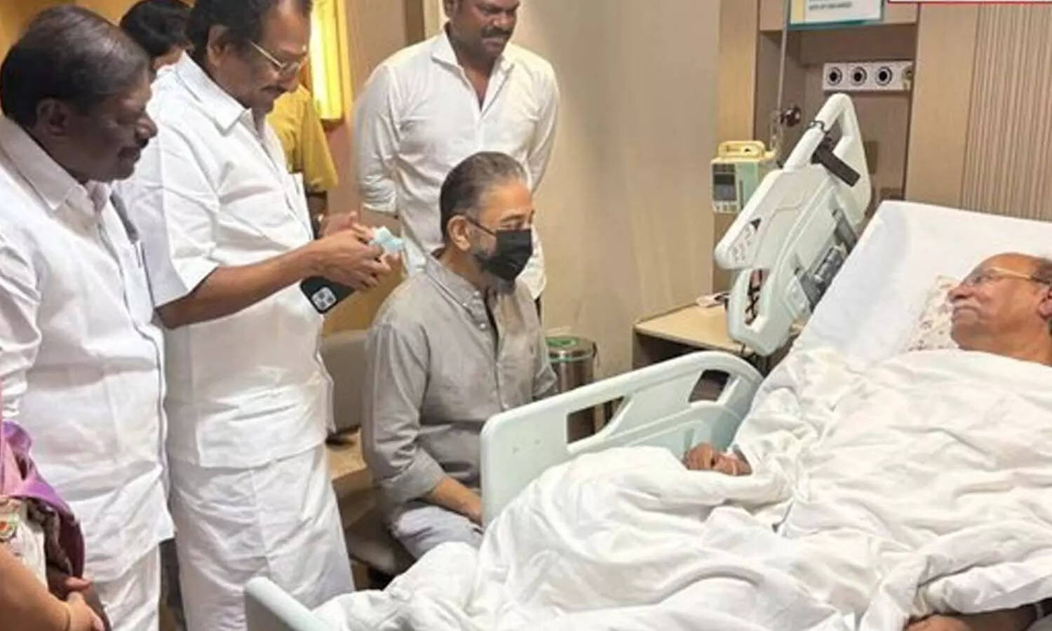 ராமதாஸ், வைகோவை நேரில் சந்தித்து நலம் விசாரித்தார் கமல்ஹாசன்..!