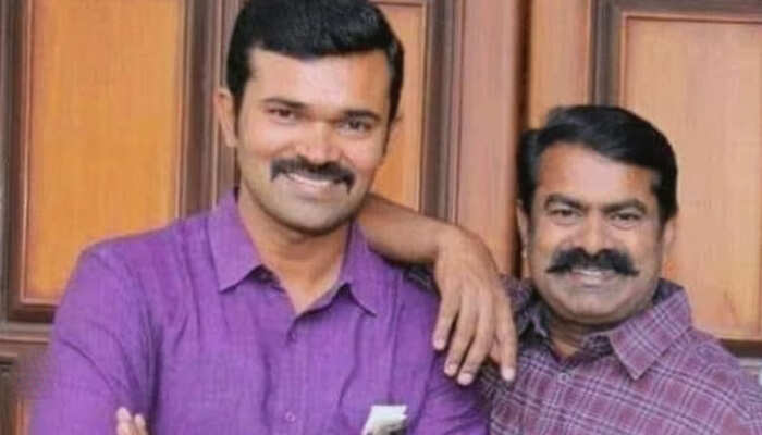 சீமான், சாட்டை துரைமுருகனை கைது செய்யக்கோரி சென்னை காவல் ஆணையத்தில் புகார்