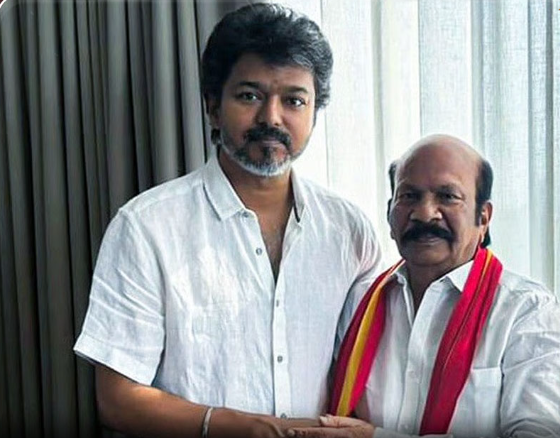 கொளத்தூர் தொகுதியில் தவெக சார்பில் வி.எஸ்.பாபு போட்டி