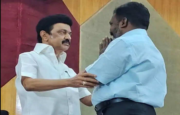 திருமாவுக்கு திமுக கேள்வி : ‘’ஒரே சாதி என்ற போது எப்படி ஆணவக் கொலையாகும் ? ’’