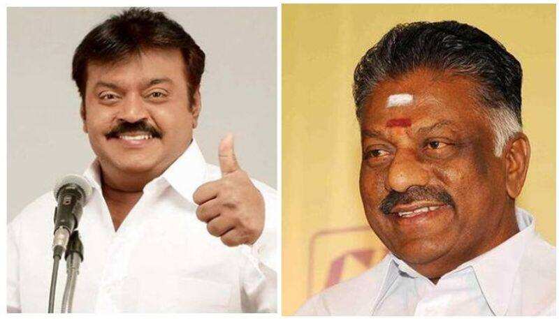 விஜயகாந்த் அவர்களுக்கு பத்ம பூஷண் - மத்திய அரசுக்கு ஓபிஎஸ் நன்றி!!