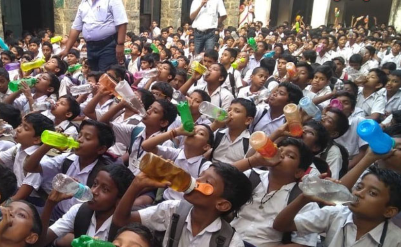 அரசுப் பள்ளிகளில் 'வாட்டர் பெல்' நடைமுறை அடுத்த வாரம் அமல்