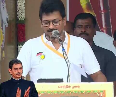 ஆளுநர் ரவிக்கு சட்டமன்றத்தில் வாக்கிங் போவது மட்டும்தான் வேலை- உதயநிதி ஸ்டாலின்