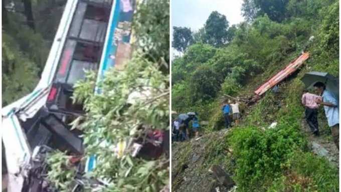 பேருந்து கவிழ்ந்த விபத்தில் 25 பேர் பலி.. உத்தராகண்டில் சோகம்..