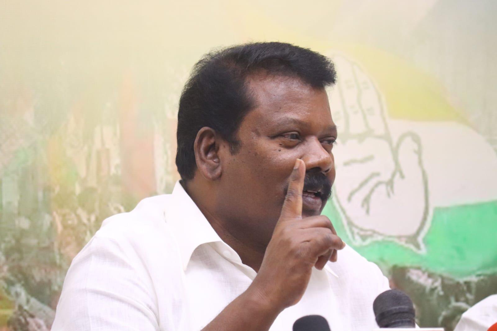 தமிழ்நாட்டு மக்களின் உரிமைகளுக்கு எதிராக பேசிய குடியரசு துணை தலைவருக்கு கண்டனம் - செல்வப்பெருந்தகை