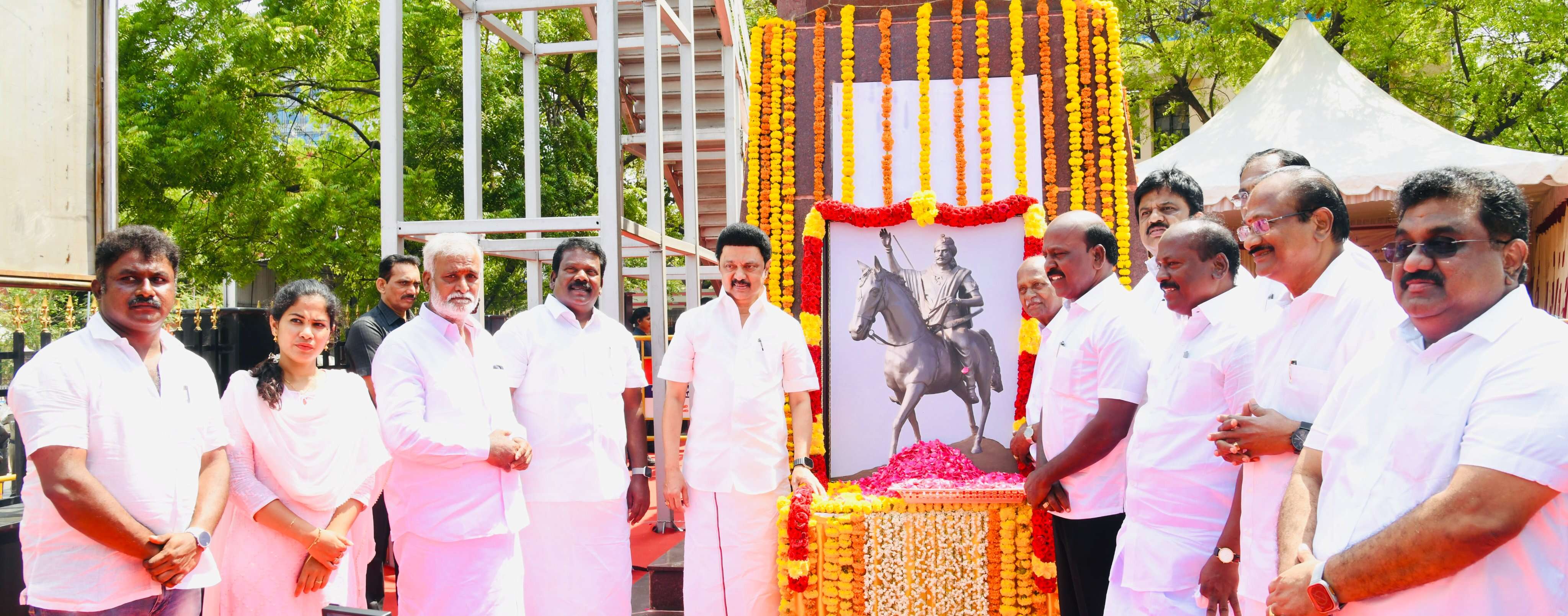 தீரன் சின்னமலை பிறந்தநாளில், #INDIA-வைக் காக்க உறுதியேற்போம் - முதல்வர் ஸ்டாலின் ட்வீட்