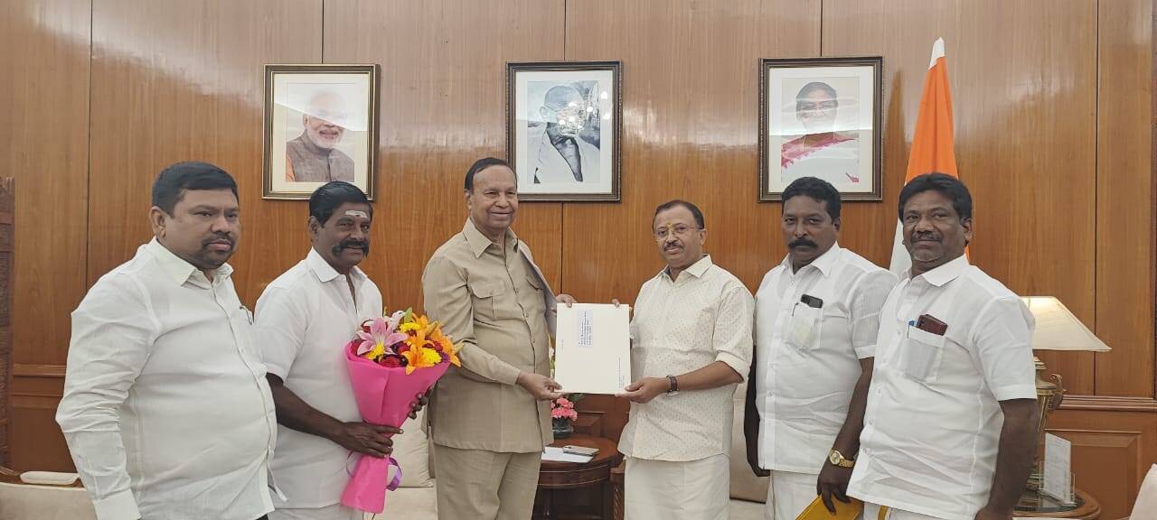 தமிழக மீனவர்களை விடுவிக்க நடவடிக்கை - வெளியுறவுத்துறை இணை அமைச்சரிடம் டி.ஆர்.பாலு வலியுறுத்தல்