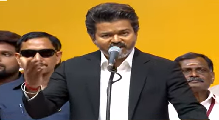“என் அரசில் யார் தவறு செய்தாலும் விடமாட்டேன்... ஜெயித்துவிட்டோம் என ஆட்டம் ஆடிப் பார்க்கலாம் என யாரும் நினைக்க வேண்டாம்”- விஜய்
