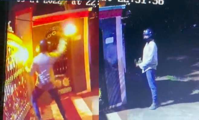 மண்டைக்காடு அருகே பாஜக பிரமுகர் வீட்டில் பெட்ரோல் குண்டுவீச்சு... பரபரப்பு சிசிடிவி காட்சிகள் வெளியீடு!