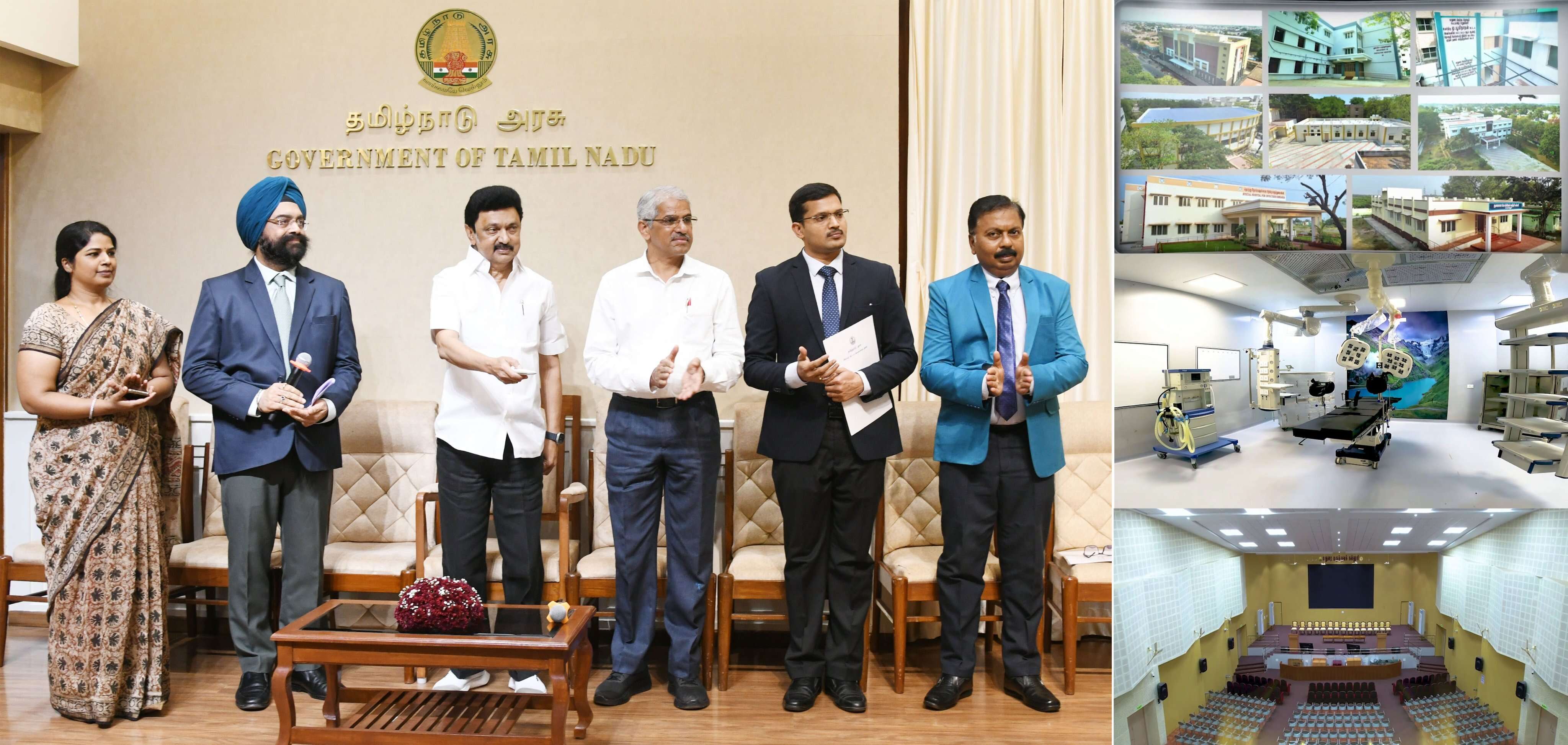 மதுரை இராஜாஜி மருத்துவமனையில் 6 தளங்கள் கொண்ட புதிய டவர் பிளாக் கட்டடம்!!