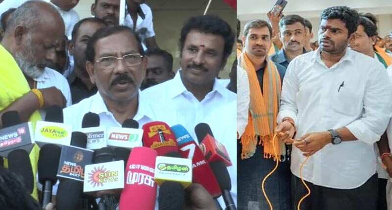 அண்ணாமலைக்கு மாஃபா பாண்டியராஜன் கண்டனம்