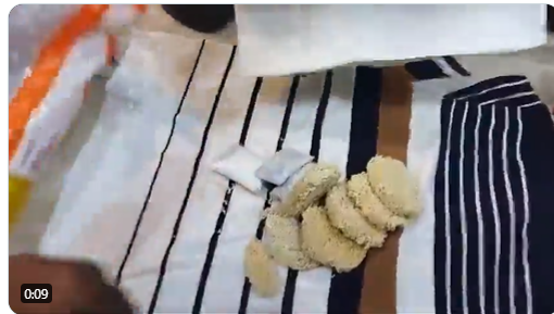 நூடுல்ஸ் பாக்கெட்டில் ரூ.6 கோடி மதிப்புள்ள தங்கம், வைரங்கள் பறிமுதல்!!