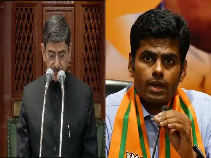 ஆளுநர் உரை - அது முதல்வரை பாராட்டும் உரை.. மொத்தத்தில் நமத்துபோன பட்டாசு...- பாஜக மாநிலத் தலைவர் அண்ணாமலை...