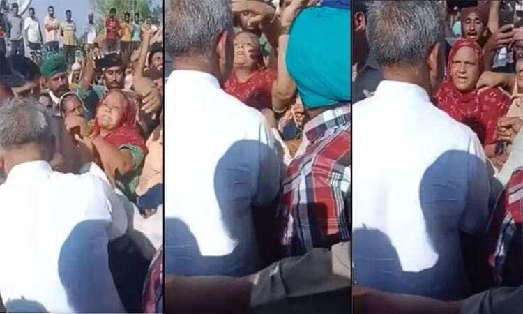 வெள்ள பாதிப்புகளை பார்வையிட சென்ற எம்.எல்.ஏ.க்கு பளார் என அறைவிட்ட பெண் - வைரல் வீடியோ