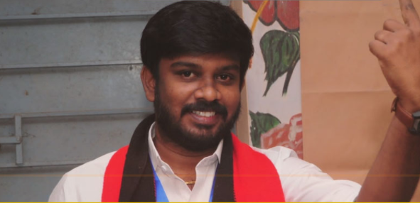 4,000 வாக்கு வித்தியாசத்தில் வென்ற இளம் வேட்பாளர்!